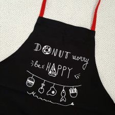 Престилка "Donut worry be happy"