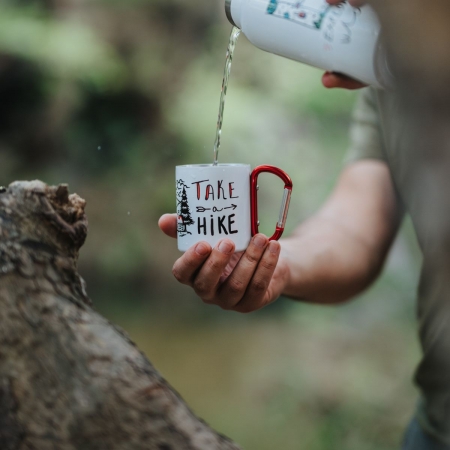 Hike метална шолја "Take a hike"