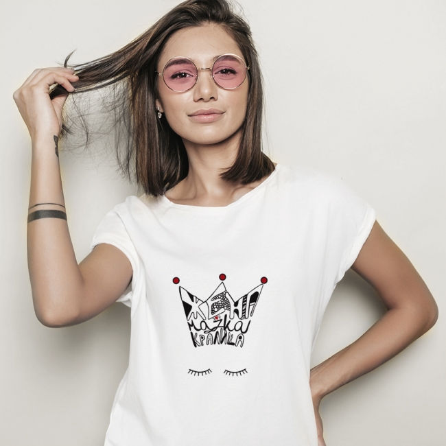 Маица "Жена,мајка,кралица"