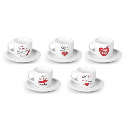 Шолја со тацна  „This girl rules the world“