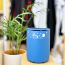 Navy blue керамичка шолја со капак и силиконска заштита - Своја