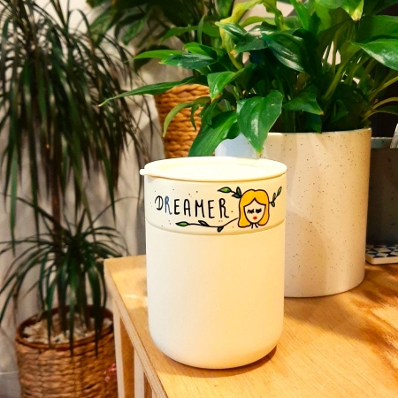 Керамичка термос чашка со дизајн по избор