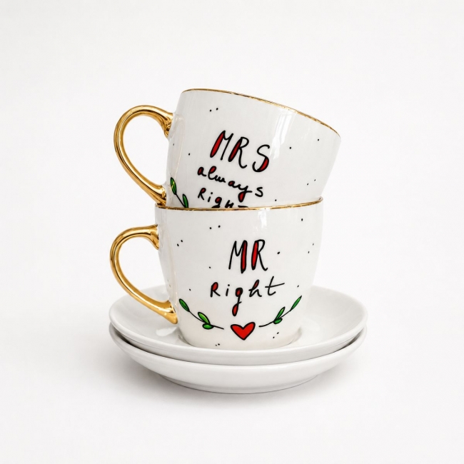 Сет шолји  Mr & Mrs