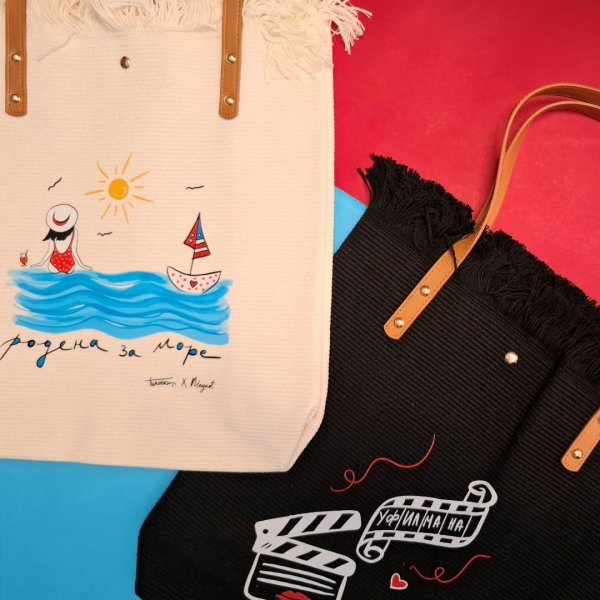 Плетена торба со дизајн по избор