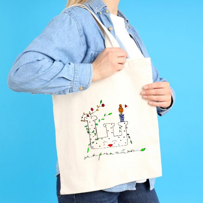 Платнена торба "Шармантна"