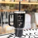 Голем термос со цевка (950мл) со гравиран дизајн по избор