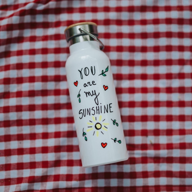 Премиум термос со дизајн ,,You are my sunshine''